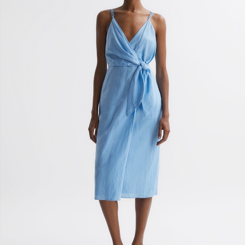 Reiss linen dress ,Size 4